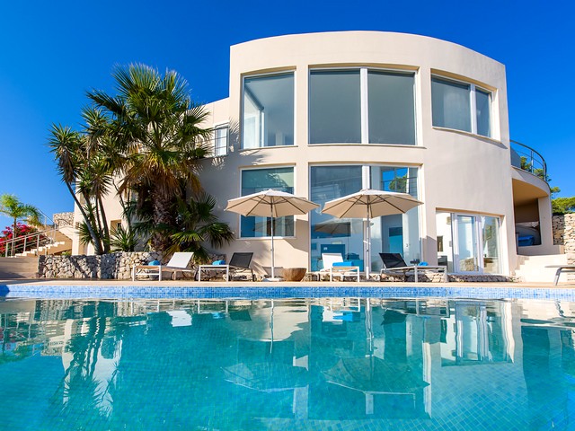 Private villa with Ibiza with pool