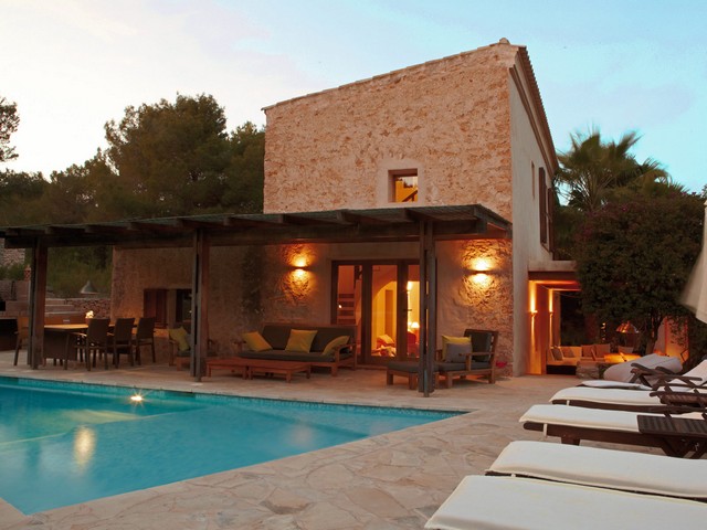 A quality Ibiza villa with private pool near San Agustin, Ibiza