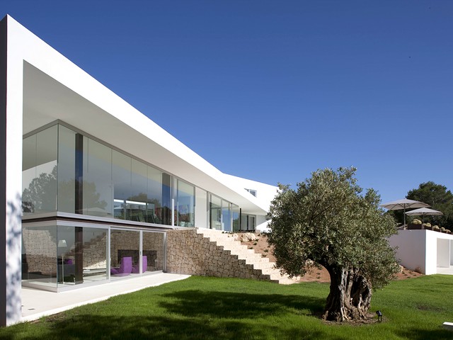 modern ibiza villa for rent