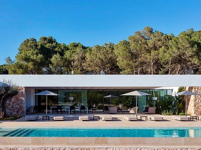 Beautiful 7 bedroom luxury villa rental in Santa Eulalia